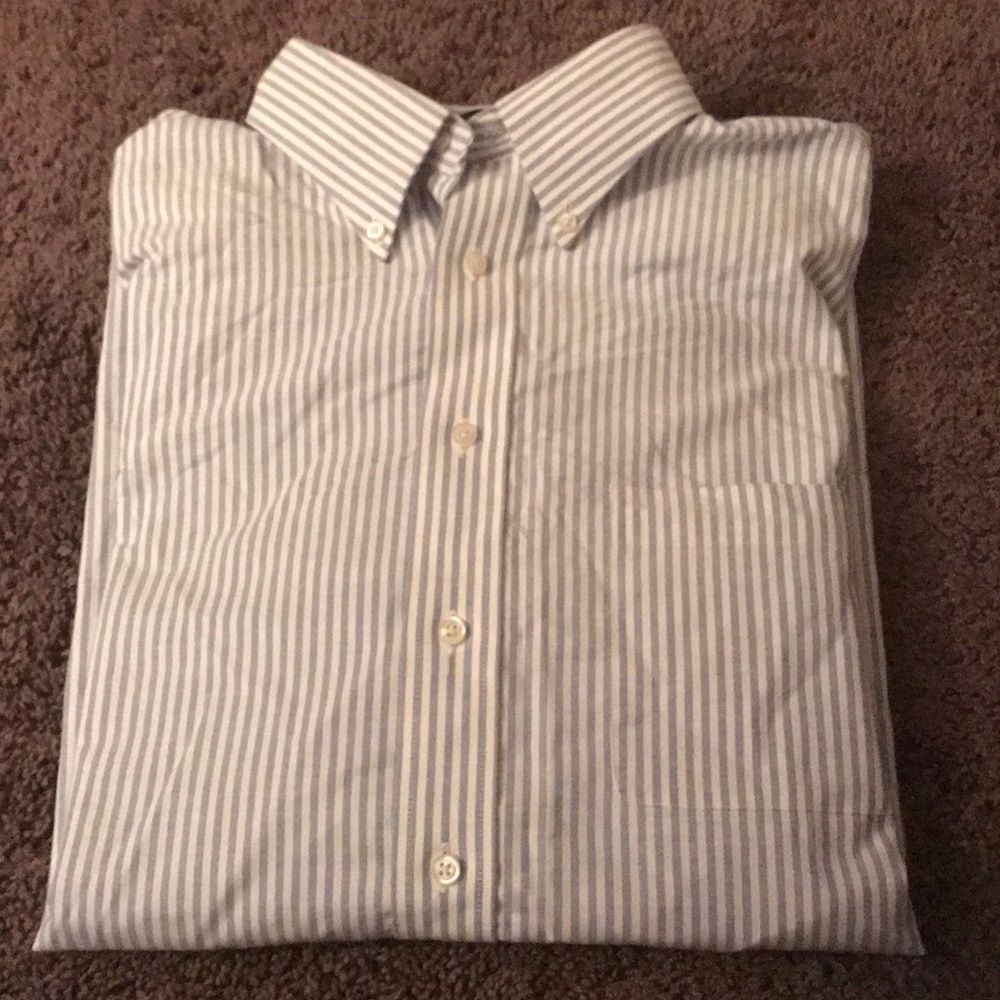 Oxford Button Up Long Sleeve